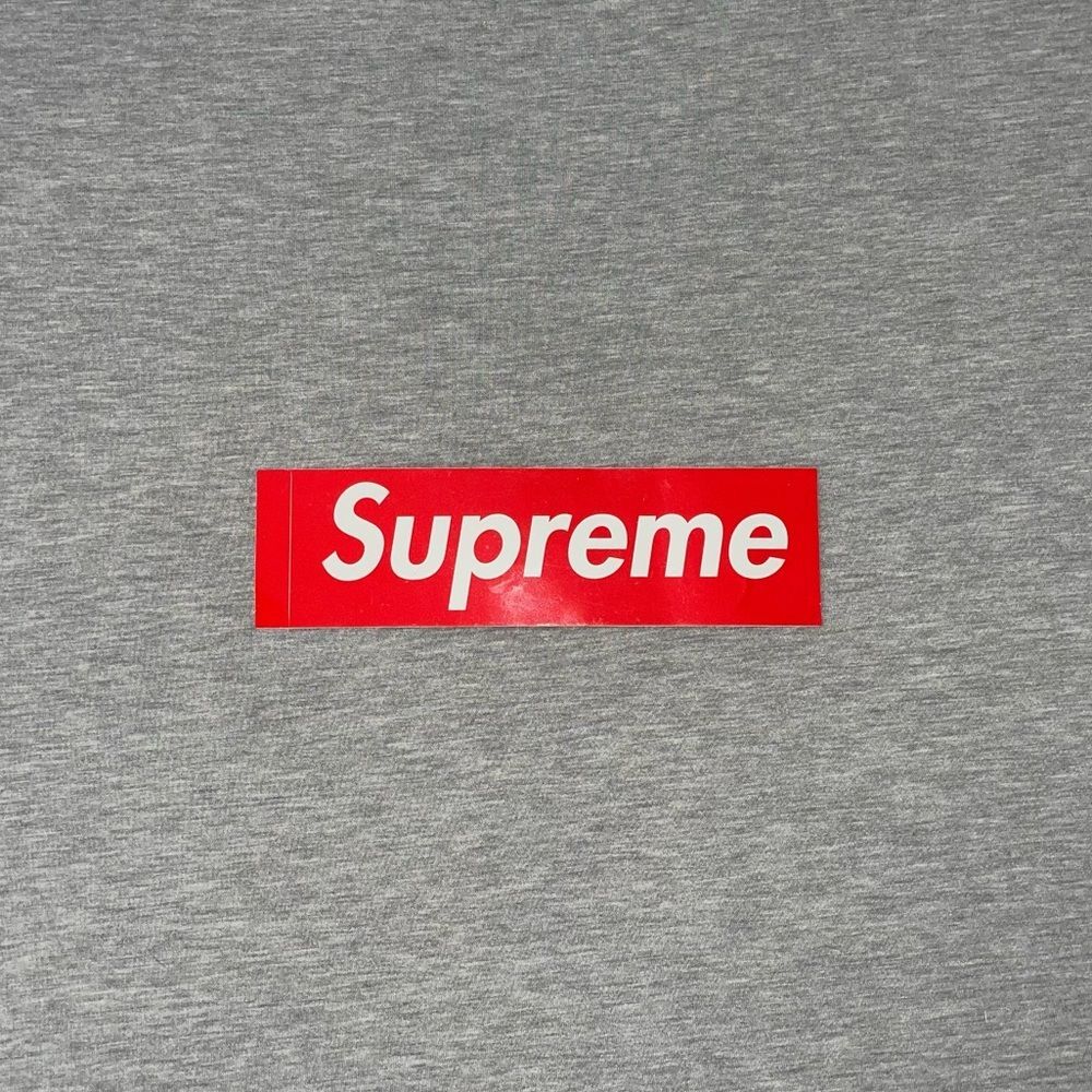 Supreme Red Classic Logo Vinyl Strip Sticker